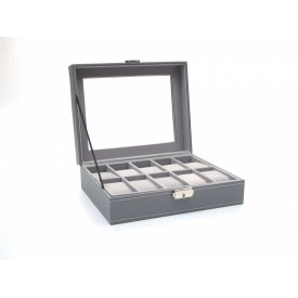 Шкатулка для зберігання годинників Craft 10PU.GR Сірий