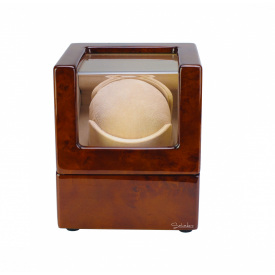 Скринька для підзаводу годинника Salvadore 1041/DBC/5 130х130х150 мм Коричнево-бежевий