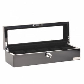 Шкатулка для зберігання годинників Salvadore WB/3081/BB 35х12х9 см Чорний