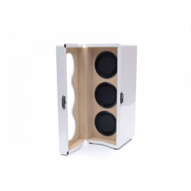 Шкатулка Salvadore для підзаводу 3 годинників SL/8198-WH 3x3 Білий