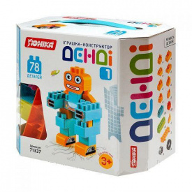 Конструктор Юника "ДЕНДІ"- 1 коробка 78 дет. 71337