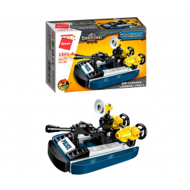 Детский конструктор "Police" Qman 1801-1-8 Катер на подушке