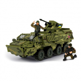 Дитячий конструктор БТР-4 "Буцефал" IBLOCK PL-921-423 389 деталей