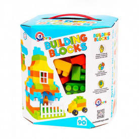 Детский конструктор Building blocks ТехноК 6573TXK 90 деталей