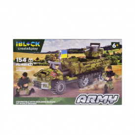Конструктор дитячий Армія Iblock PL-921-427 154 деталі