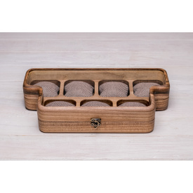 Бокс для зберігання наручних годинників ecoWalnut 7х35х18 см