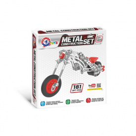 Конструктор металлический "Мотоцикл" ТехноК 4807TXK 181 деталь