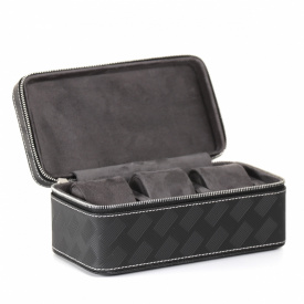 Кейс для годинників Salvadore 3W-FH-BGF-BL 195х105х80 мм Чорно-сірий