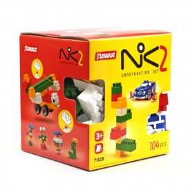 Конструктор дитячий Юника "NIK-2" 104 дет. 71528