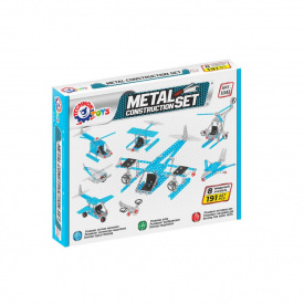 Конструктор металлический "Воздушный транспорт" ТехноК 1042TXK 191 деталь