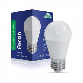 Светодиодная лампа Feron LB-205 9Вт E27 4000K