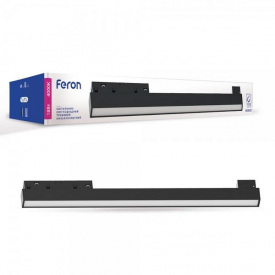 Магнитный трековый светильник Feron MGN302 18W черный