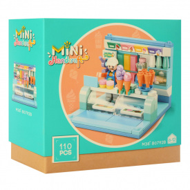 Дитячий конструктор Магазин Bambi M38-B0792 з фігуркою Морозиво