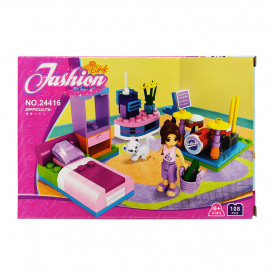 Детский конструктор Спальня Keedo 24416 108 эл.