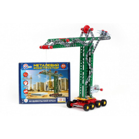 Конструктор металевий ТехноК "Будівельний кран" 4838