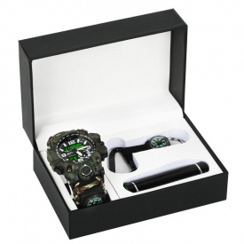 Годинник чоловічий наручний з компасом BESTA Box Military Light Камуфляж (2446957429)