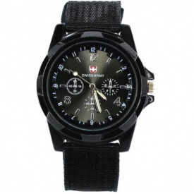 Годинник для чоловіків SWISS Army Watch Black (2104618398)