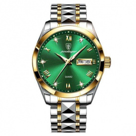 Годинник чоловічий наручний Poedagar Omega Сріблястий (2499621887)