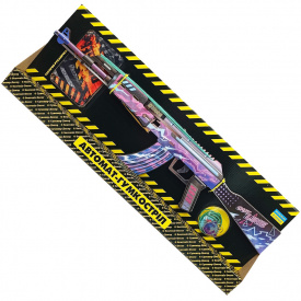 Зібрана модель Гумкостріл Автомат Ак Digital Сувенір Декор Akdi-B