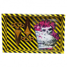 Сувенірні ножі дерев'яні набір Box Gold Daggers Сувенір Декор Gdag-B