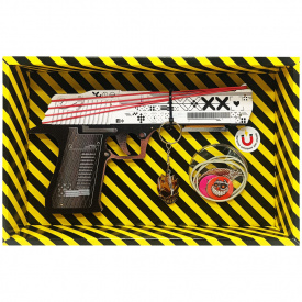 Зібрана модель Гумкостріл Desert Eagle Stream Сувенір-Декор De-St