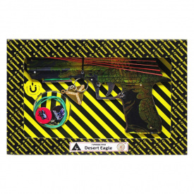 Збірна модель Гумостріл Desert Eagle Якудза Сувенір-Декор De-Y