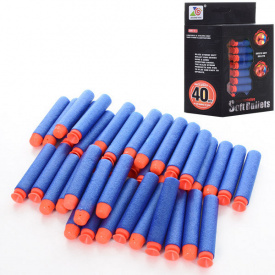 М'які бульбашки для бластерів Zecong Toys ZC08 40 шт у наборі