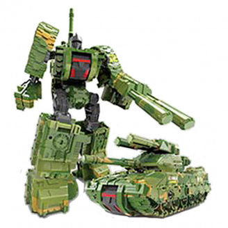 Трансформер Военная техника A-Toys 339-85 15 см Танк Хаки