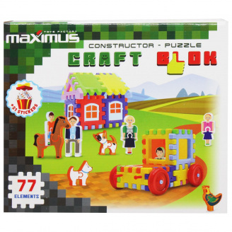 Конструктор Maximus Craft Blok 77 элементов (9176)