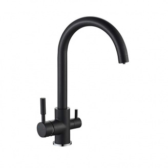 Змішувач для кухні Mixxus Premium MAFIN 021 Black (417212)