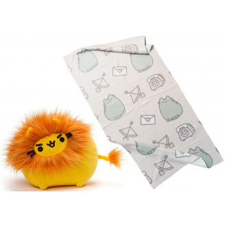 Комплект 2Life М'яка іграшка Pusheen cat 10х7 см та рушник 50х100 см v-12436