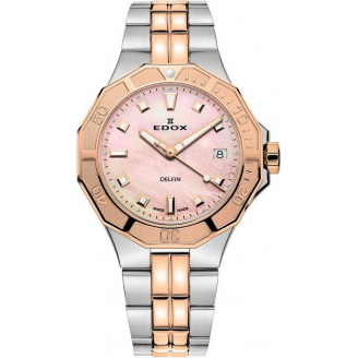 Годинник EDOX Delfin Diver Date Lady 53020 357RM ROR