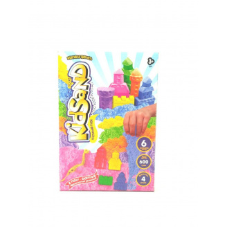 Кінетичний пісок KidSand з формами 600 г Dankotoys (KS-04-04U)