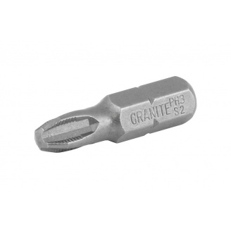 Насадки викруткові Granite GM РН3х25 мм S2 2 шт (10-03-250)