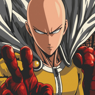 Картина за номерами One-Punch Man Art Craft 16083-AC 40х40 см
