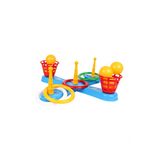 Іграшка Technok Toys Кільцекид 46.5х15.5х13.5 см Різнокольоровий 00-00108224 (SKT000130017)