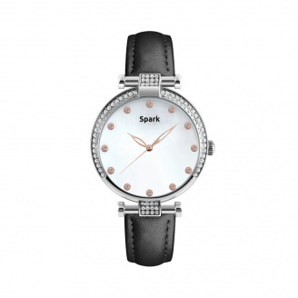 Жіночий годинник Spark RIVOLI зі Swarovski Чорний Білий (Z9145BLC)