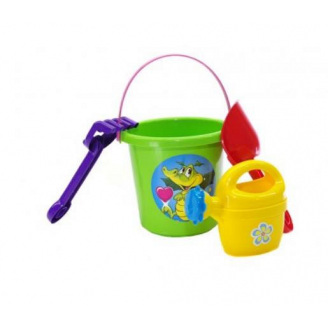 Набір пісочний Doloni Toys №1 в сітці 013555/1 Салатовий