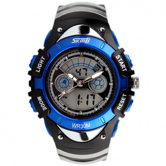 Годинник наручний дитячий Skmei 0998 Blue 0998BU (17104-hbr)