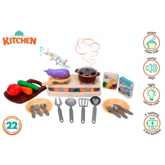 Кухня Kitchen Set 22 деталі Технок (5620)