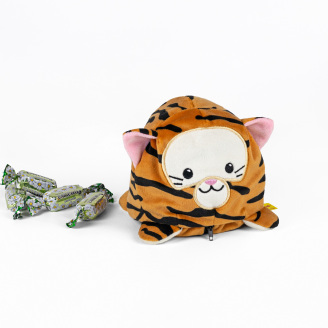 М'яка іграшка Kidsqo Тигреня Ренок для цукерок 12см (KD713)