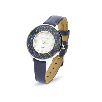 Жіночий годинник Spark Oriso зі Swarovski Синій Білий (ZCR34BB)