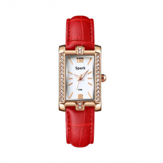 Жіночий годинник Spark Vendome зі Swarovski Червоний Білий (Z1690RE)