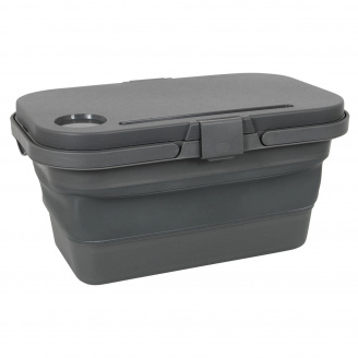 Кошик складаний Bo-Camp Foldable Box With table Top 17 л Grey (6303695)