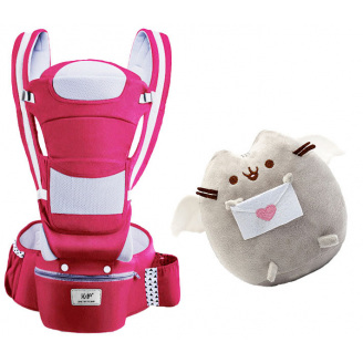 Хіпсит BabyCarrier 6в1 і м'яка іграшка Пушин кет 23х25см (v-11987)