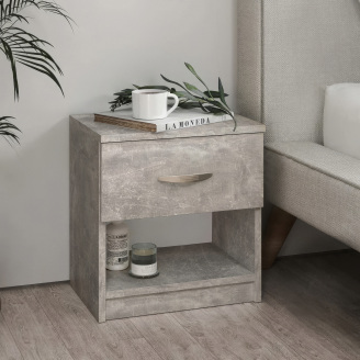 Тумба приліжкова No Brand Tilda 386x295x410 мм Бетон (15162244)