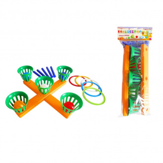 Игра Colorplast Кольцеброс 22 детали (1-075)