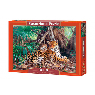 Пазлы Castorland Ягуар в джунглях (С-300280)
