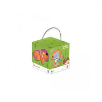 Пазл DoDo Toys 2-3-4 елементи Лісові тварини 300195