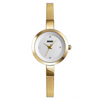 Годинник наручний жіночий Skmei 1390 Gold 1390GD (15948-hbr)